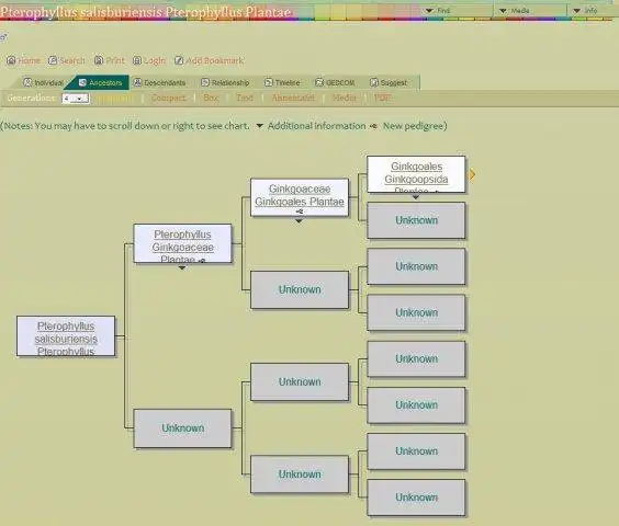 Download web tool or web app Genealogy of Life to run in Linux online