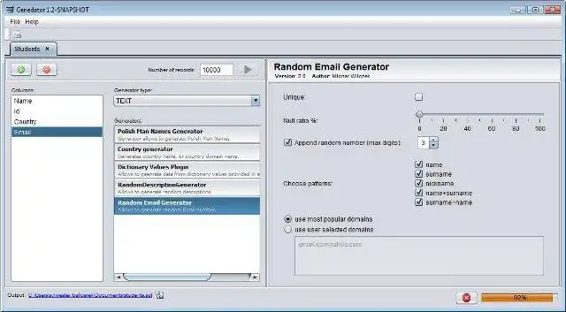 Download web tool or web app Genedator