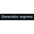 Free download Generator express Linux app to run online in Ubuntu online, Fedora online or Debian online