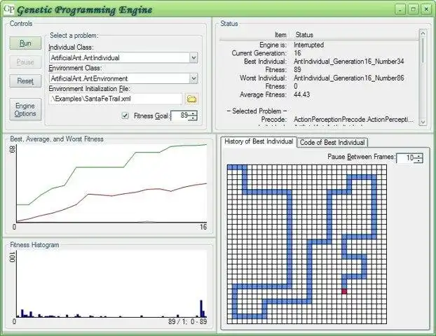 Download web tool or web app Genetic Programming Engine