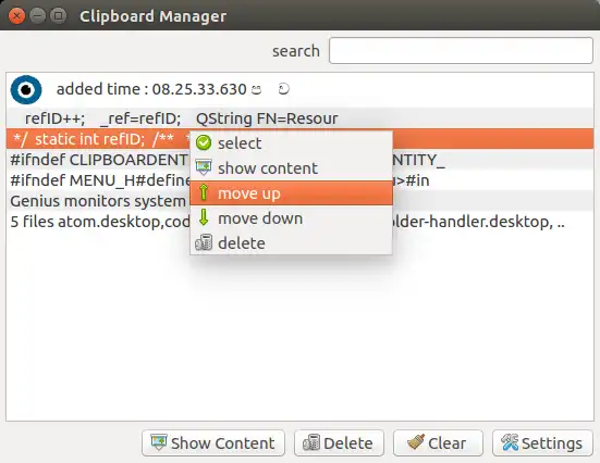 Download web tool or web app Genius clipboard manager