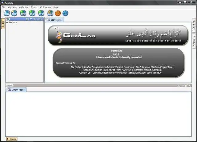 Download web tool or web app GenLab