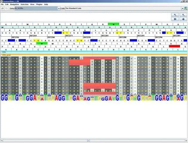 Download web tool or web app GenomeView