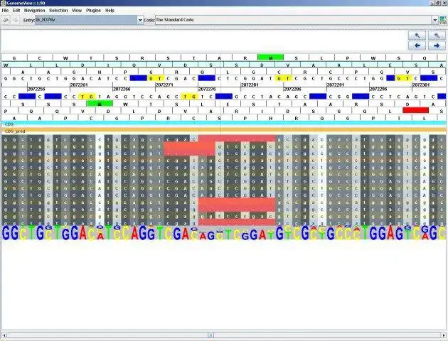 Download web tool or web app GenomeView to run in Windows online over Linux online