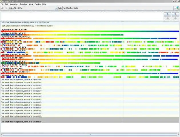 Download web tool or web app GenomeView to run in Windows online over Linux online