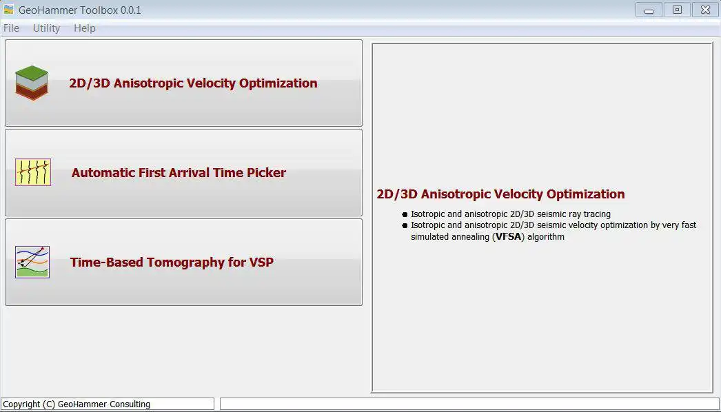 Download web tool or web app GeoHammerToolbox to run in Linux online