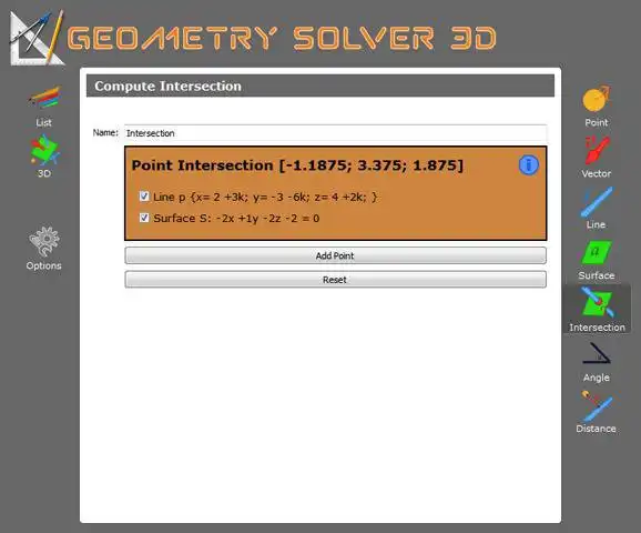 Download web tool or web app Geometry Solver 3D to run in Windows online over Linux online