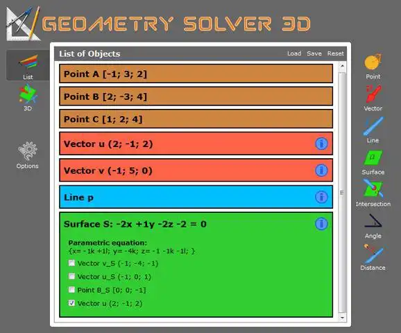 Download web tool or web app Geometry Solver 3D to run in Windows online over Linux online