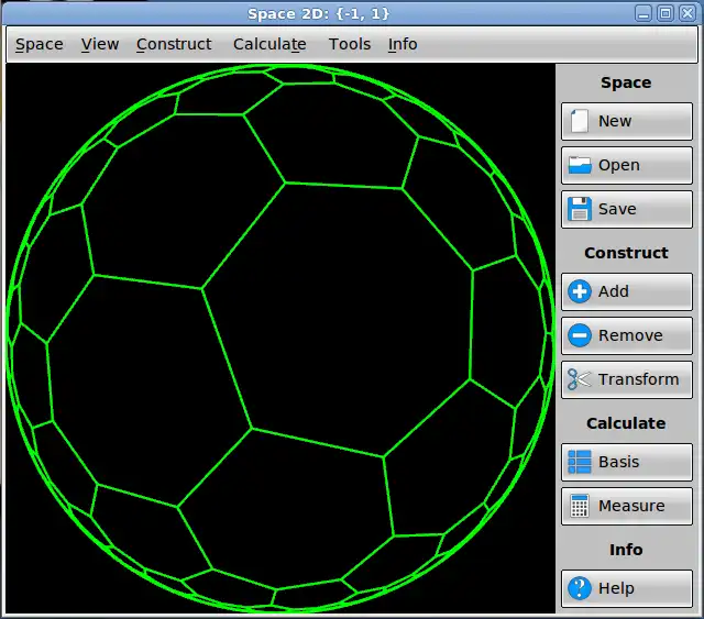 Download web tool or web app GeomSpace to run in Linux online