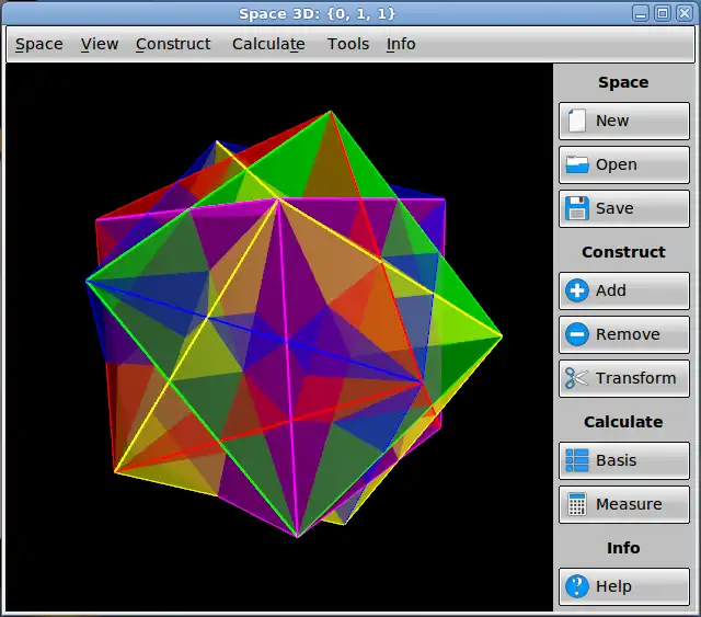 Download web tool or web app GeomSpace to run in Linux online