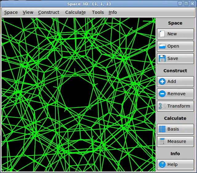 Download web tool or web app GeomSpace to run in Linux online