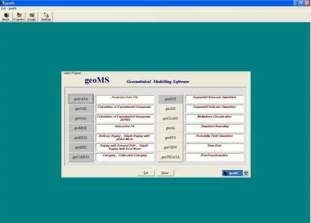 Download web tool or web app GeoMS to run in Windows online over Linux online