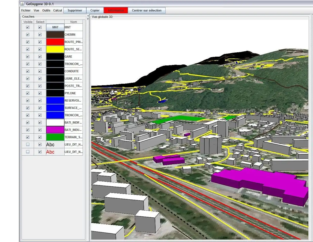 Download web tool or web app GeOxygene