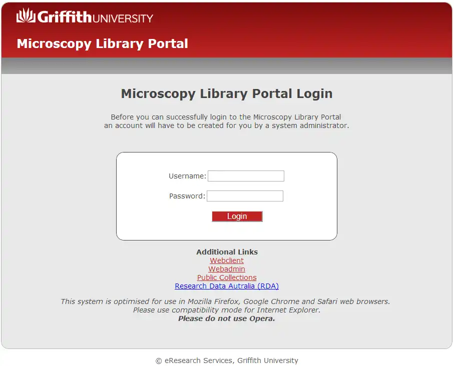 Download web tool or web app GIIAF Microscopy Library to run in Windows online over Linux online