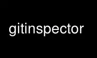 Run gitinspector in OnWorks free hosting provider over Ubuntu Online, Fedora Online, Windows online emulator or MAC OS online emulator