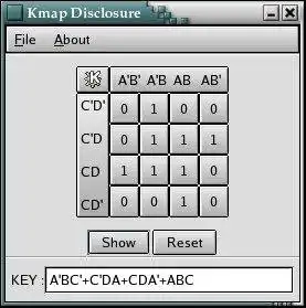 Download web tool or web app GKmap -K-map disclosure to run in Linux online