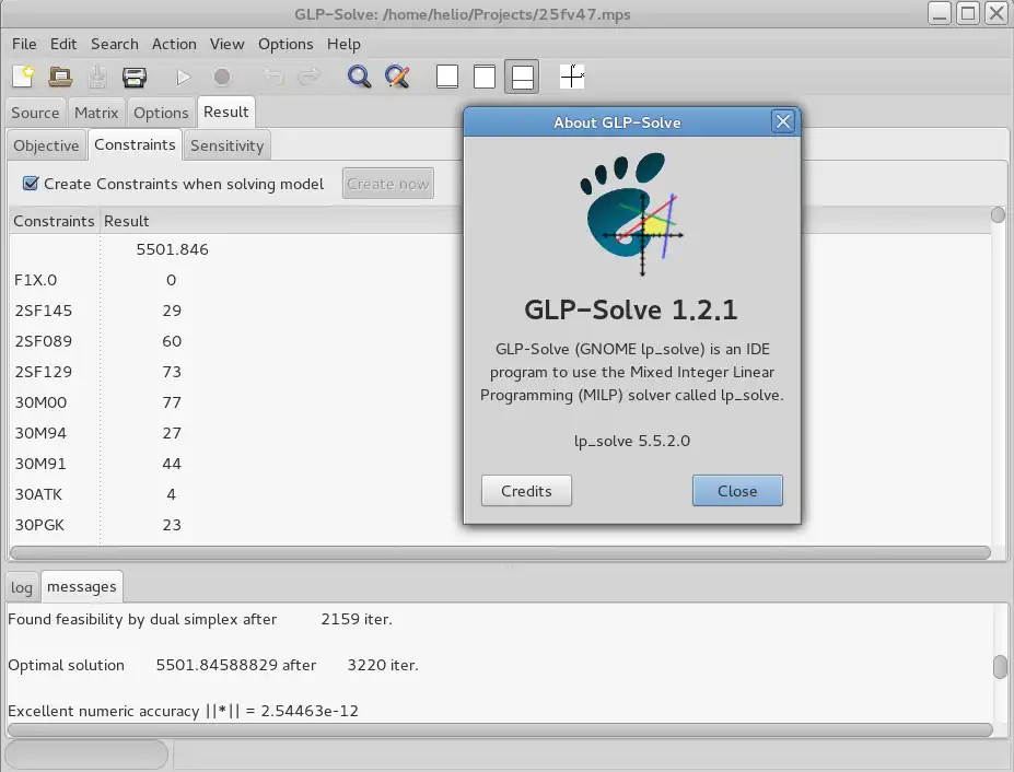 Download web tool or web app GLP-Solve