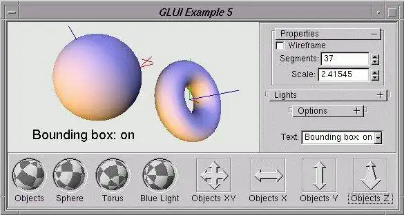 Download web tool or web app GLUI User Interface Library to run in Windows online over Linux online