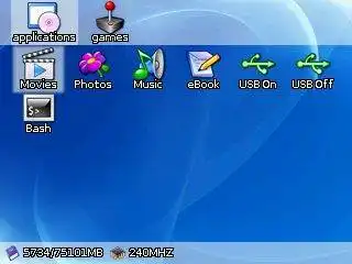 Download web tool or web app GMenu2X