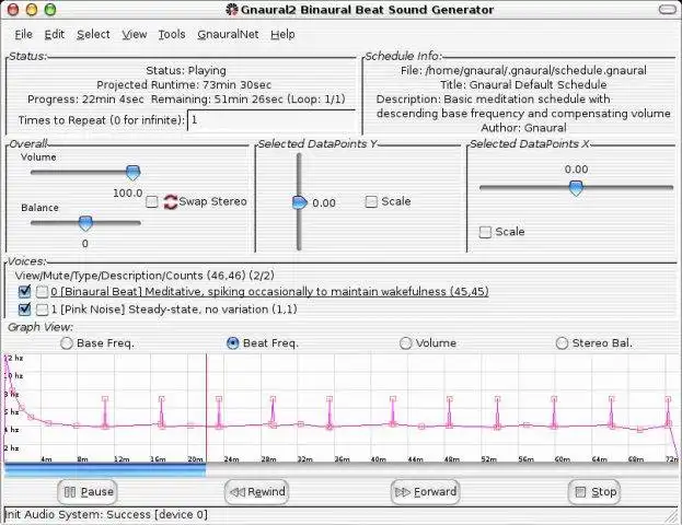 Download web tool or web app Gnaural to run in Linux online