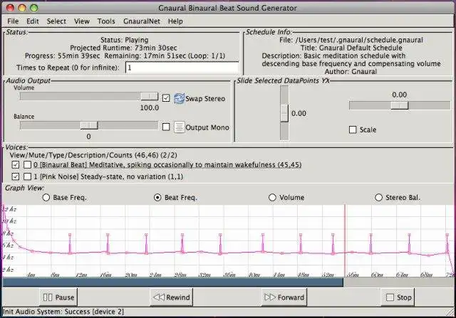 Download web tool or web app Gnaural to run in Linux online