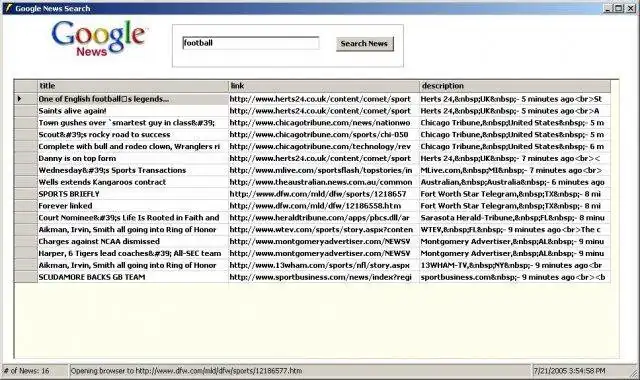 Download web tool or web app GNews Snatch