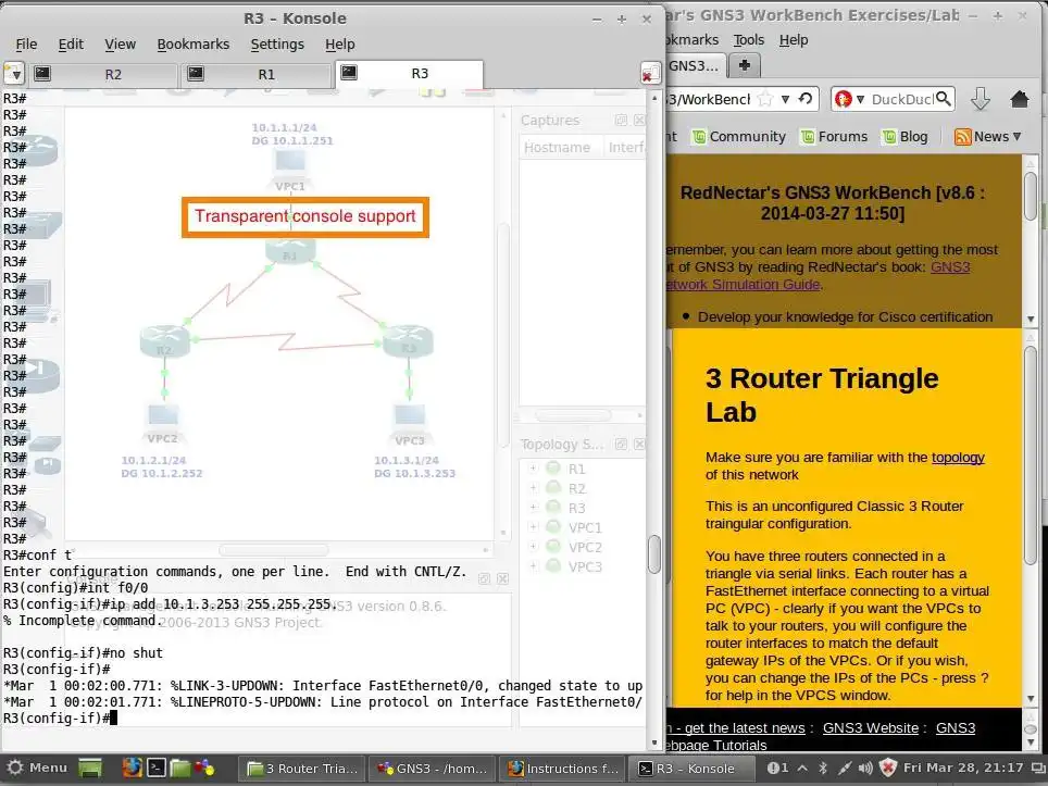 Download web tool or web app GNS3 WorkBench