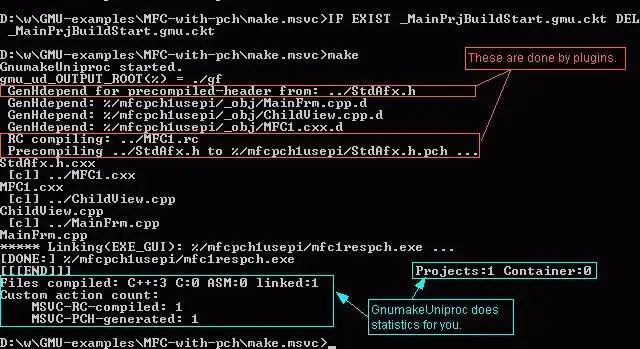 Download web tool or web app GnumakeUniproc