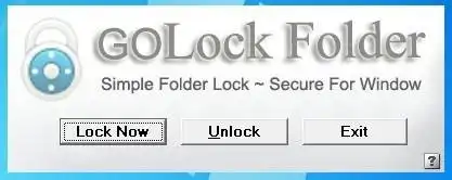 Download web tool or web app GOLock Folder