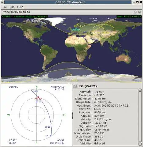 Download web tool or web app Gpredict to run in Linux online