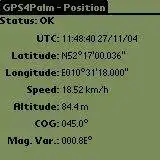 Download web tool or web app GPS4Palm to run in Windows online over Linux online