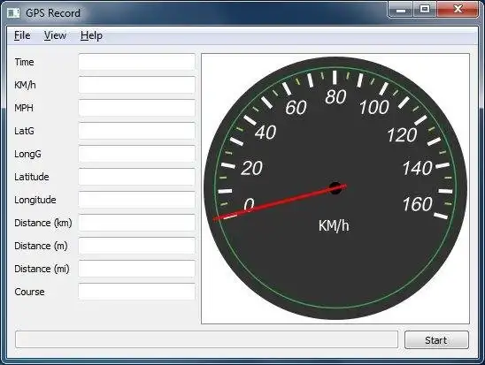 Download web tool or web app GPS Record