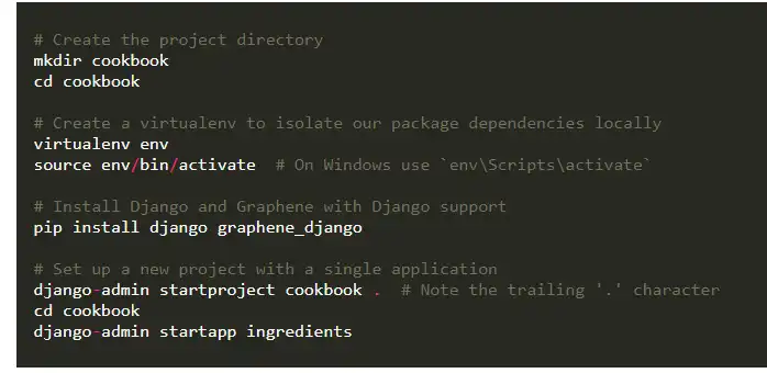 Unduh alat web atau aplikasi web Graphene-Django