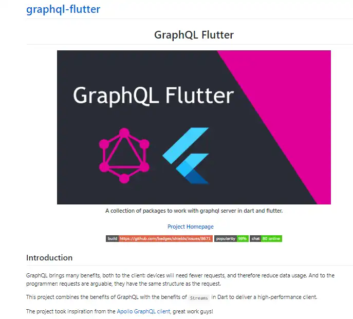 Download web tool or web app GraphQL Flutter