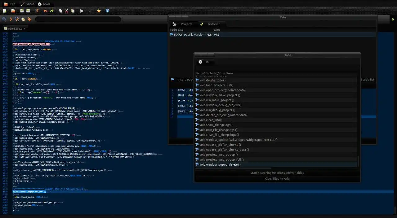 Scarica lo strumento web o l'app web Griffon IDE