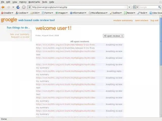 Download web tool or web app Groogle