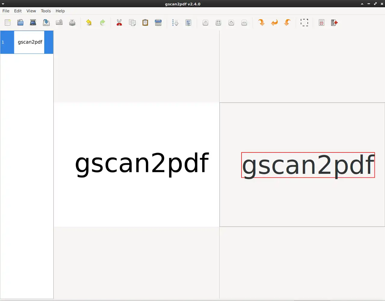 Download web tool or web app gscan2pdf