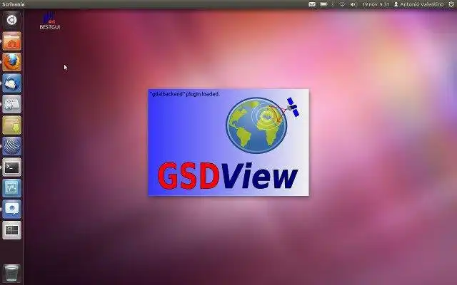 Download web tool or web app gsdview to run in Linux online