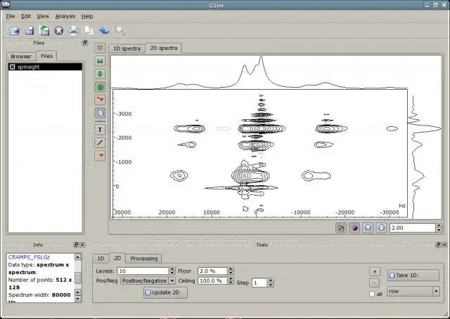 Descargue la herramienta web o la aplicación web GSim: herramienta para espectroscopia de RMN