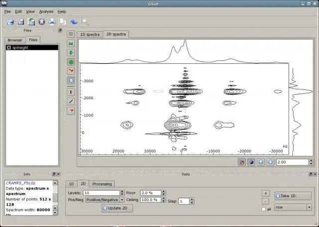 Download web tool or web app GSim - tool for NMR spectroscopy to run in Linux online