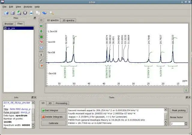 Download web tool or web app GSim - tool for NMR spectroscopy to run in Linux online