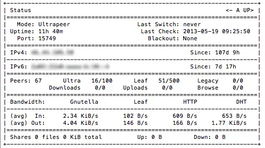 Download web tool or web app Gtk-Gnutella