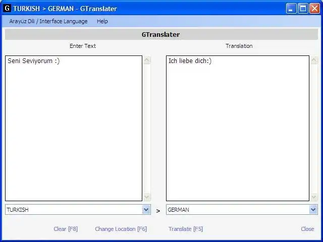 Download web tool or web app GTranslater