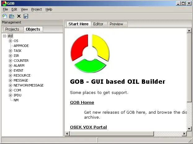 Download web tool or web app GUI Based OSEK Configuration Builder