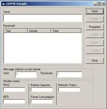 Download web tool or web app GuruxSMS