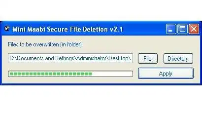 Download web tool or web app Gutmann Algorithm Secure File Deletion