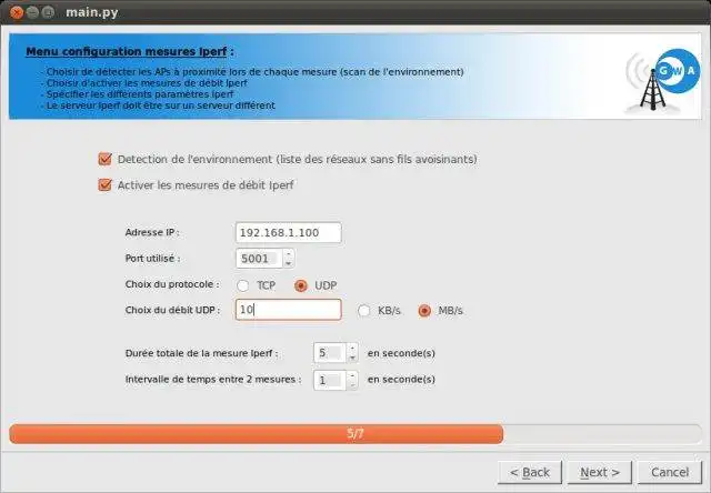 Download web tool or web app GWA Geographical Wifi Analyser to run in Linux online