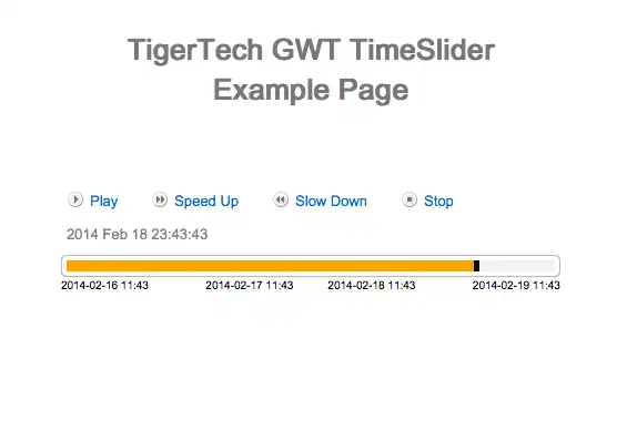 Download web tool or web app GWT-TimeSlider