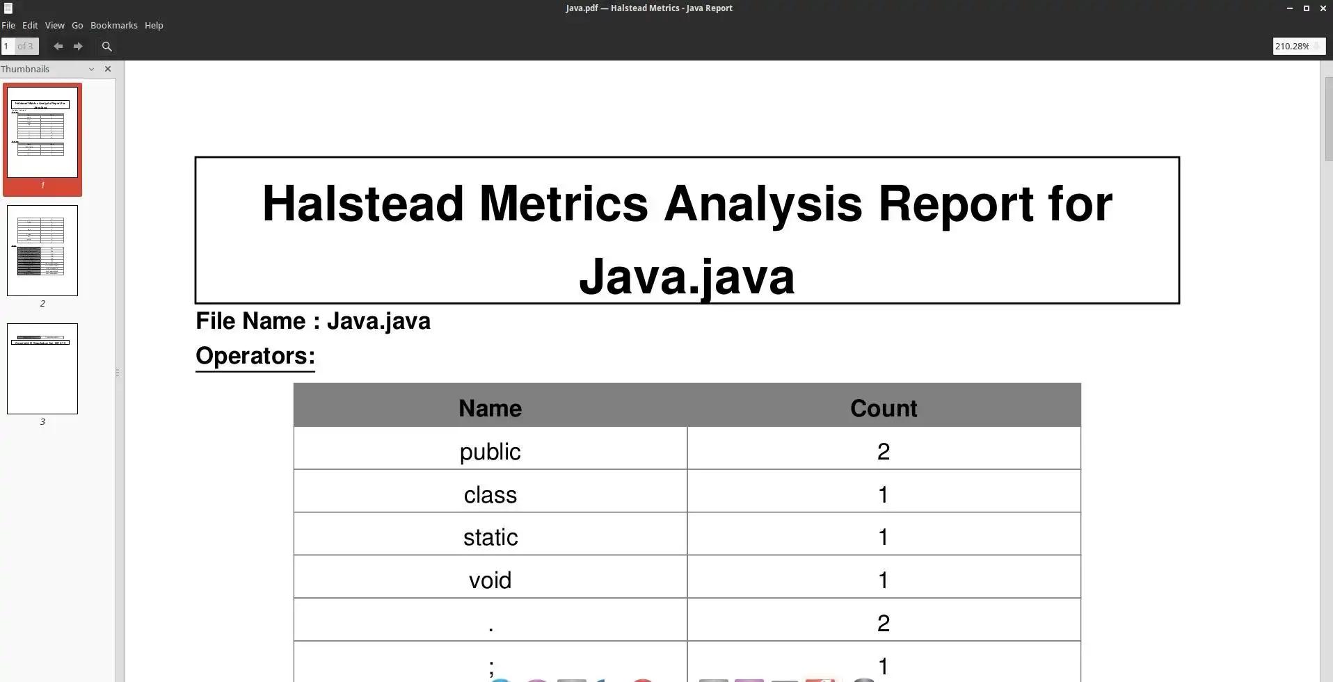 Download web tool or web app Halstead Metrics Tool