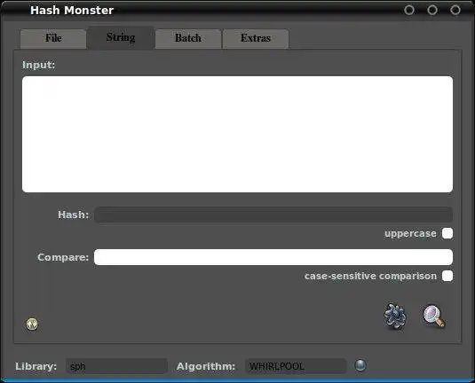 Download web tool or web app Hash Monster